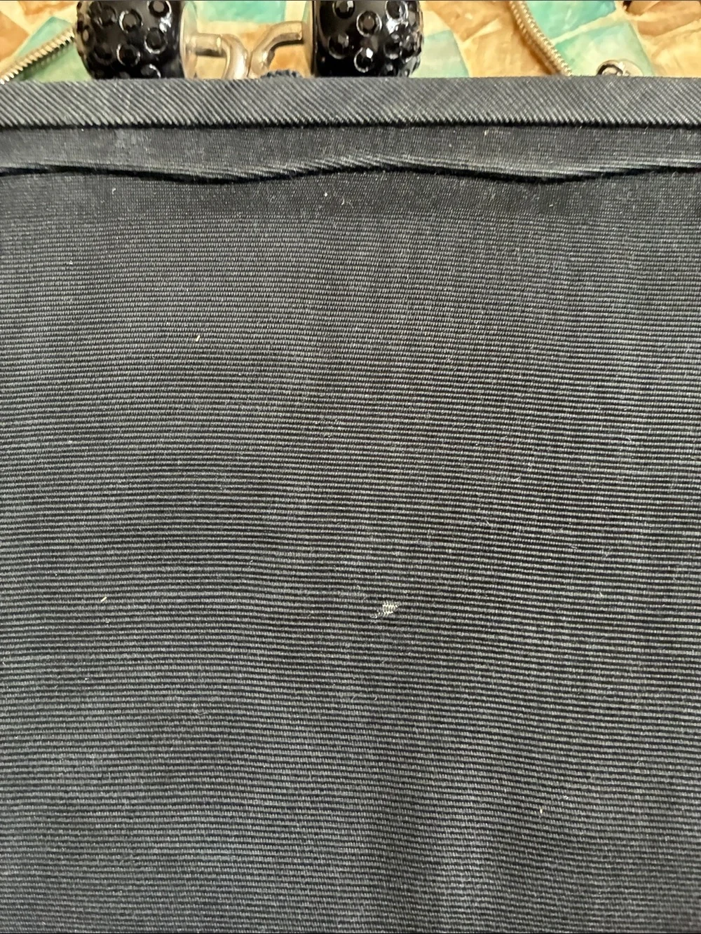 After Five Vintage Black Evening Clutch Handbag